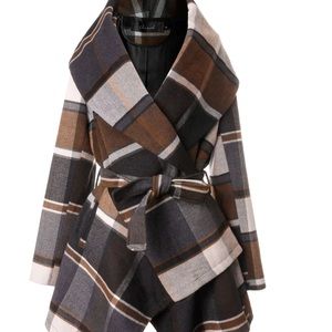 Prairie Check Rabato Coat